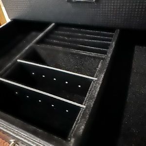 Mens jewelry box and watch holder